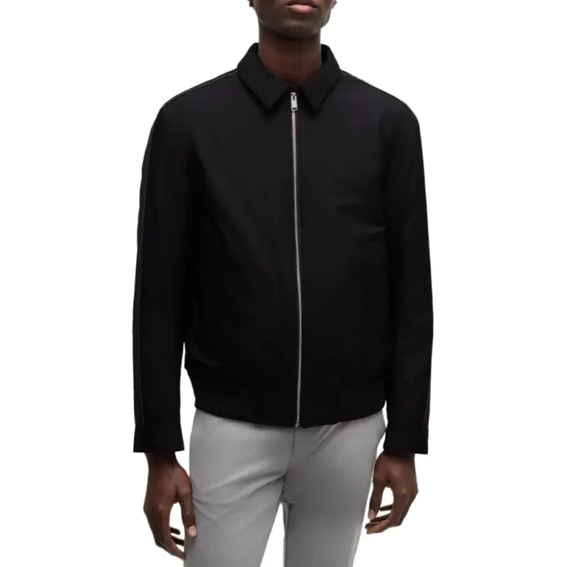 HUGO BOSS Zip Up Shirt Jacket-2