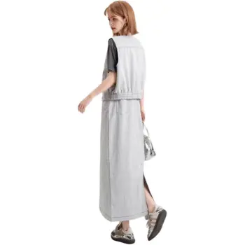FAWENXIANGZI Two Piece Skirt Sets Women's