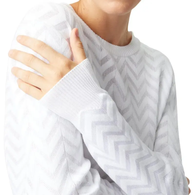 MISSONI Chevron knit Crew neck Sweater-4