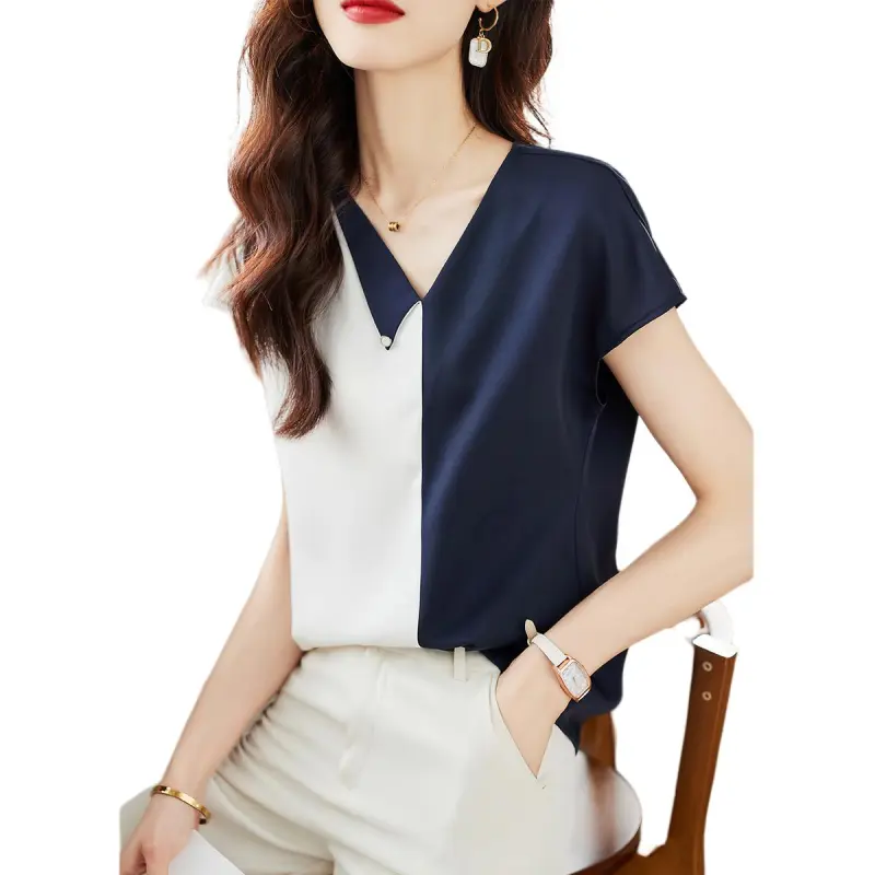 XWI Shirts Women's Navy Blue-2