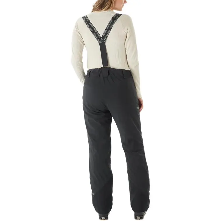 SALOMON BRILLIANT Ski Pants Women's Pitch Black-2