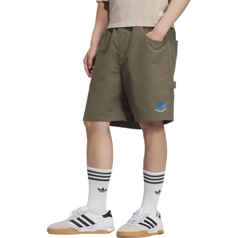 Adidas Originals CITY SKATE Sports Shorts Men's Strata Olive Green-2