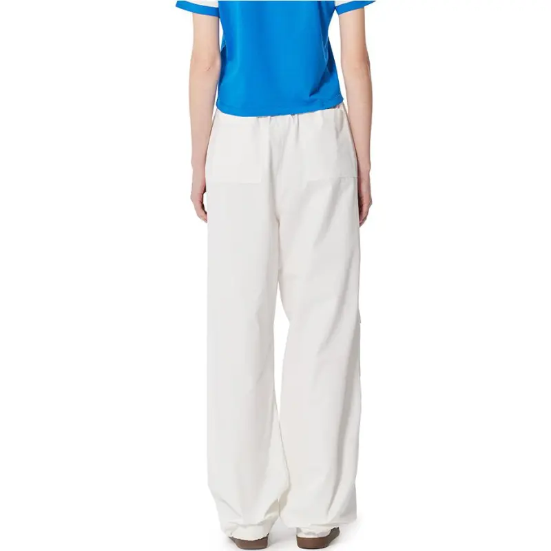 Ed Hardy SS25 Casual Pants Women's Ivory White-5