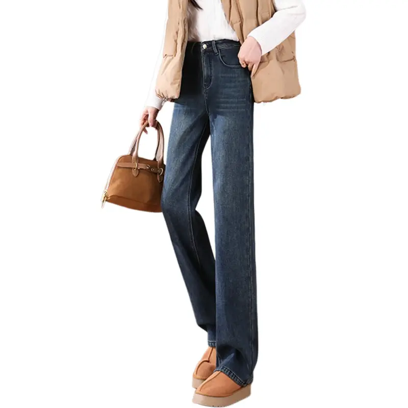 Weixi Jeans Women's Jadeite Blue-4