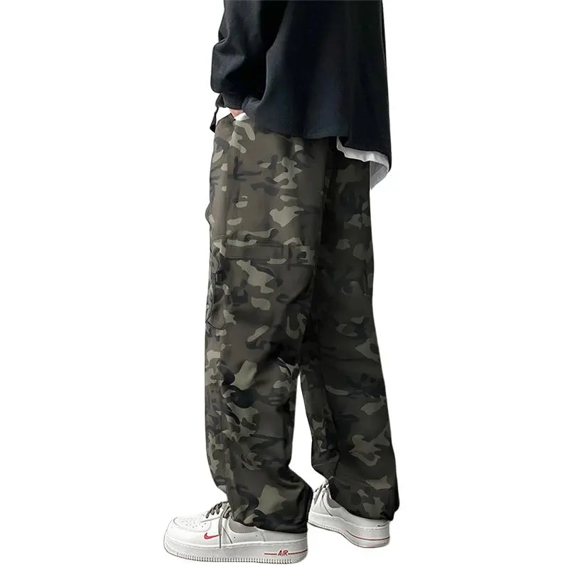 MIIRACER Casual Pants Unisex Army Green-2