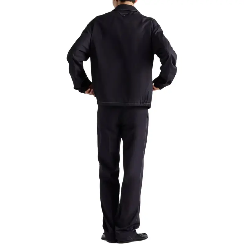 PRADA Zip Up Bomber Jacket-2