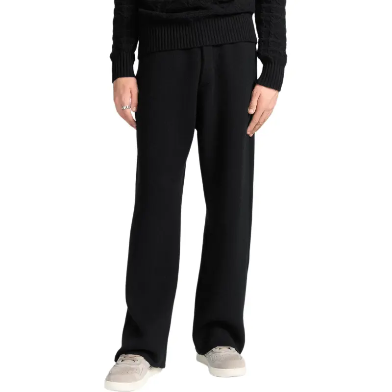 DIOR Icon FW24 Knitted Sweatpants Men's Black-3