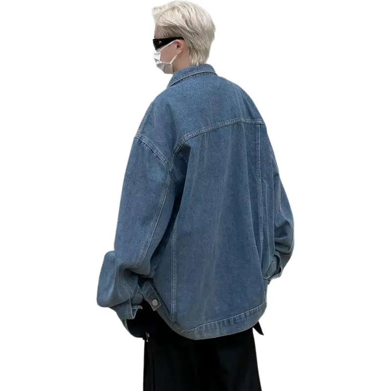 KOKO BASE Denim Jacket Unisex Brown-1