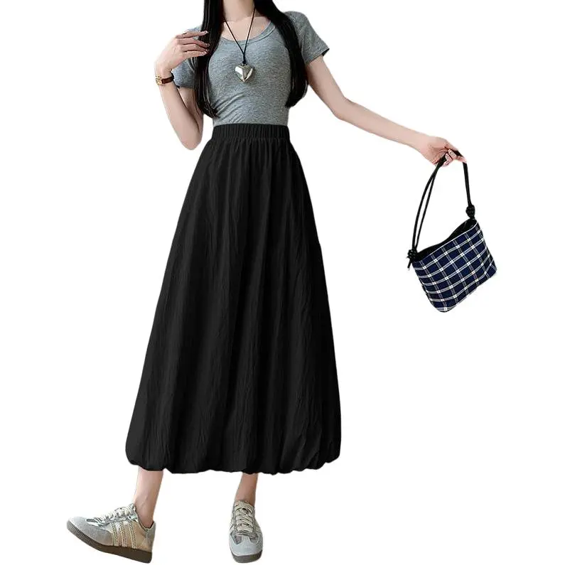 Mu Xiao Xin Casual Long Skirt Women's-6