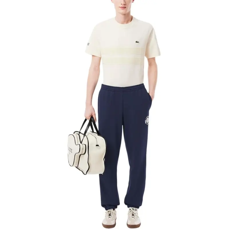 LACOSTE Logo print Sweatpants-1