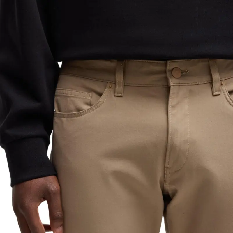 HUGO BOSS Casual Pants Men's Light Beige-5