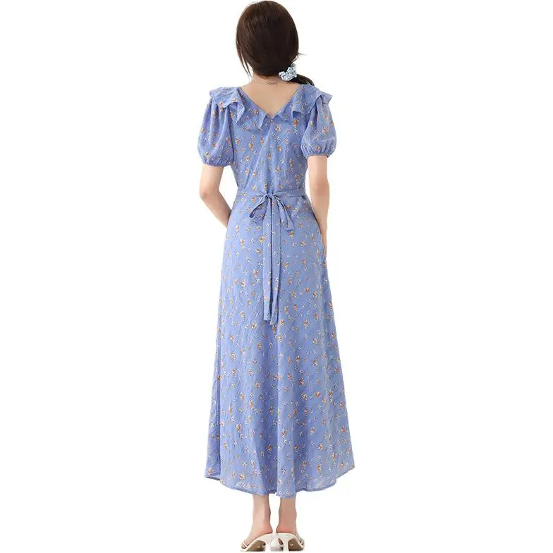 ABCMININ Short Sleeved Dress Women's-1