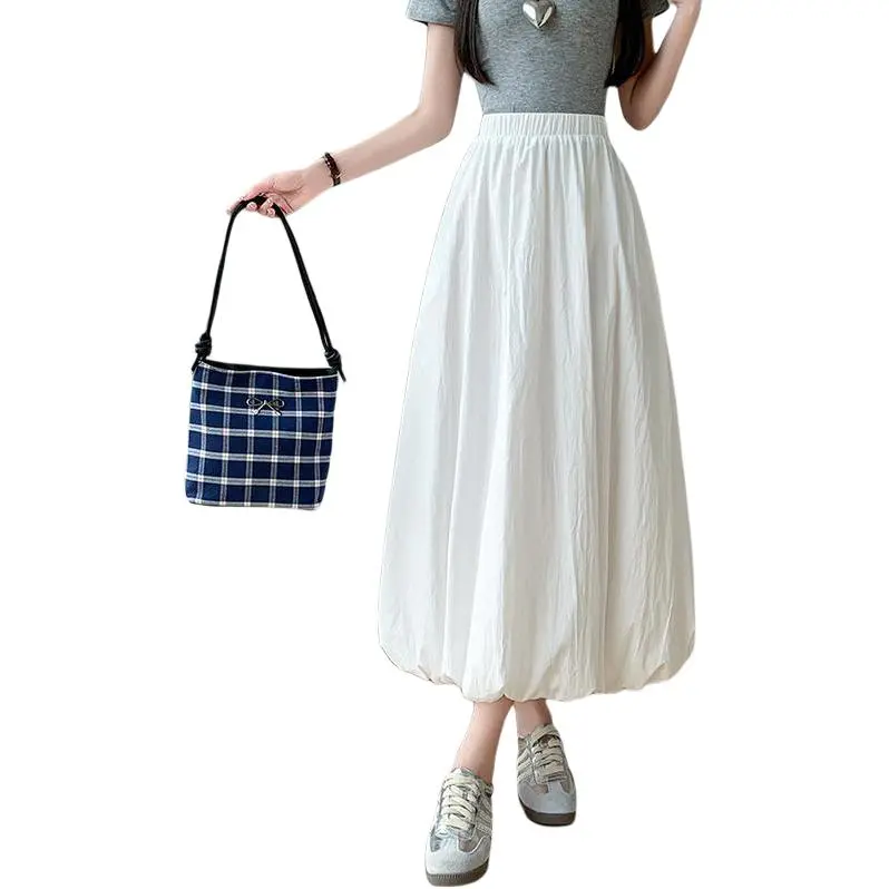 Mu Xiao Xin Casual Long Skirt Women's-2