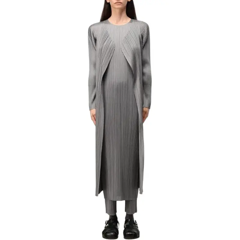 PLEATS PLEASE ISSEY MIYAKE Plissé Coat-2