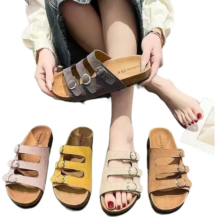 ALPLUME Slippers Khaki, Lemon, Apricot-7
