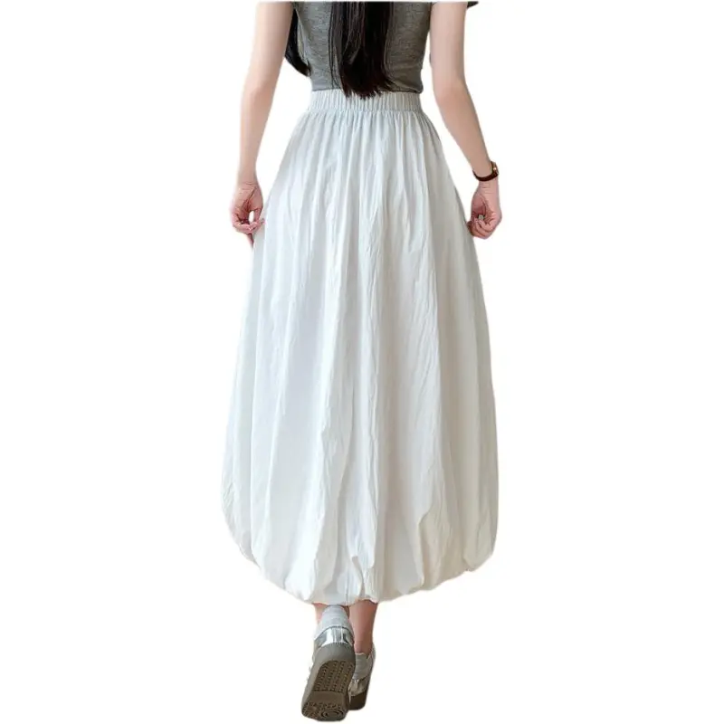 Mu Xiao Xin Casual Long Skirt Women's-1