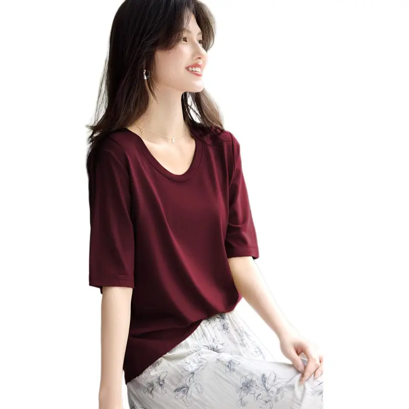 XWI T Shirts Women's Red-2