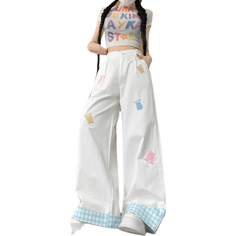 GOSO Casual Pants Women's White-4