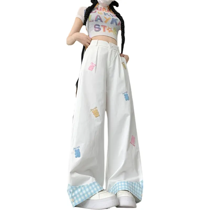 GOSO Casual Pants Women's White-3
