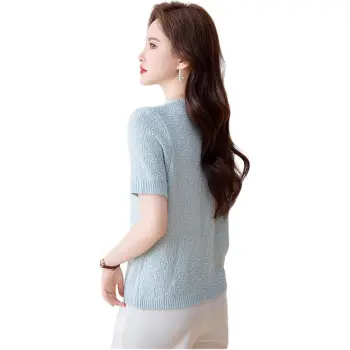 X MOOM Knitwear Women's Glacier Blue