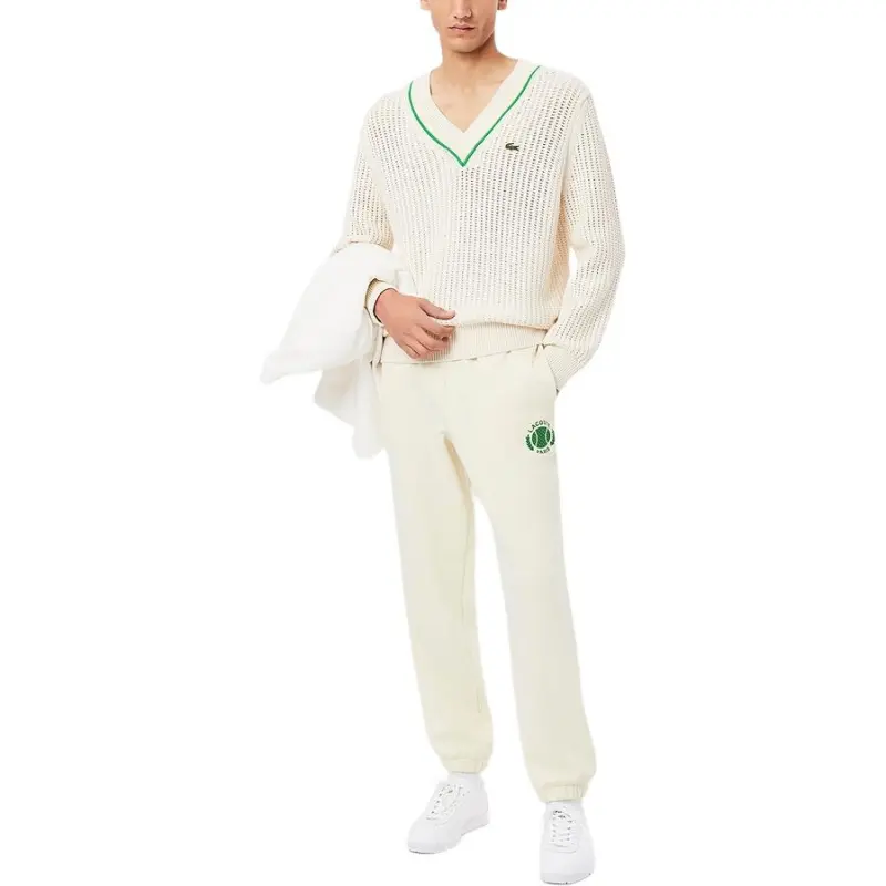 LACOSTE Logo print Sweatpants-5