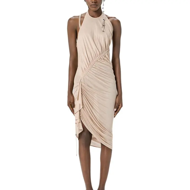 Blumarine Sleeveless Dress Women's Pink-1