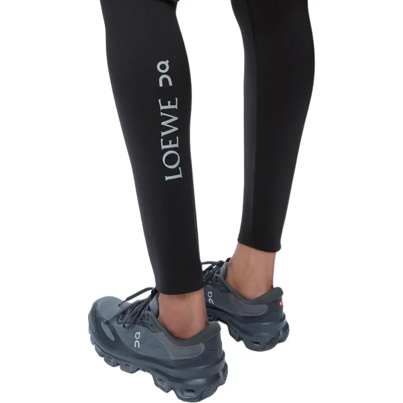 LOEWE x On SS25 Knitted Sweatpants Women's Black-4