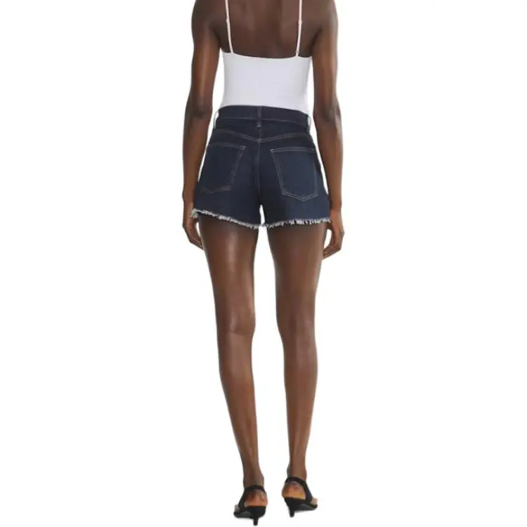 ARITZIA SS25 Denim Forum Jodie Curve fit Hi rise Mini Denim Short Denim Shorts Women's-2