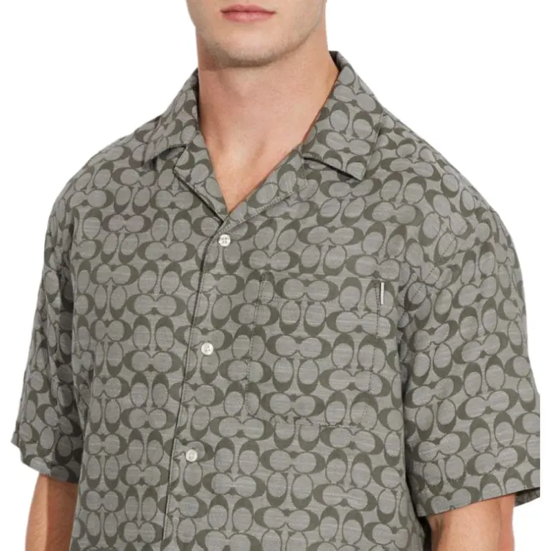 COAC FW22 Signature Camp T-Shirt In Organic Cotton-4