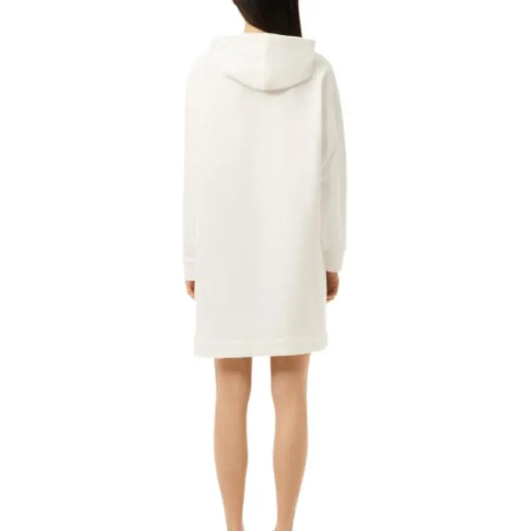 LACOSTE Long Sleeved Dress Women's White-2