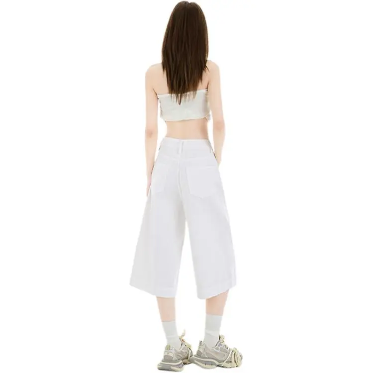 GOSO Denim Shorts Women's Ecru-1