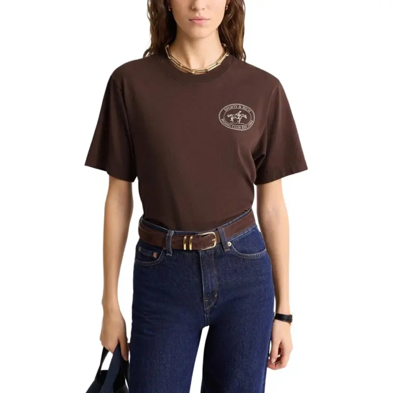 SPORTY & RICH Cotton T shirt-1