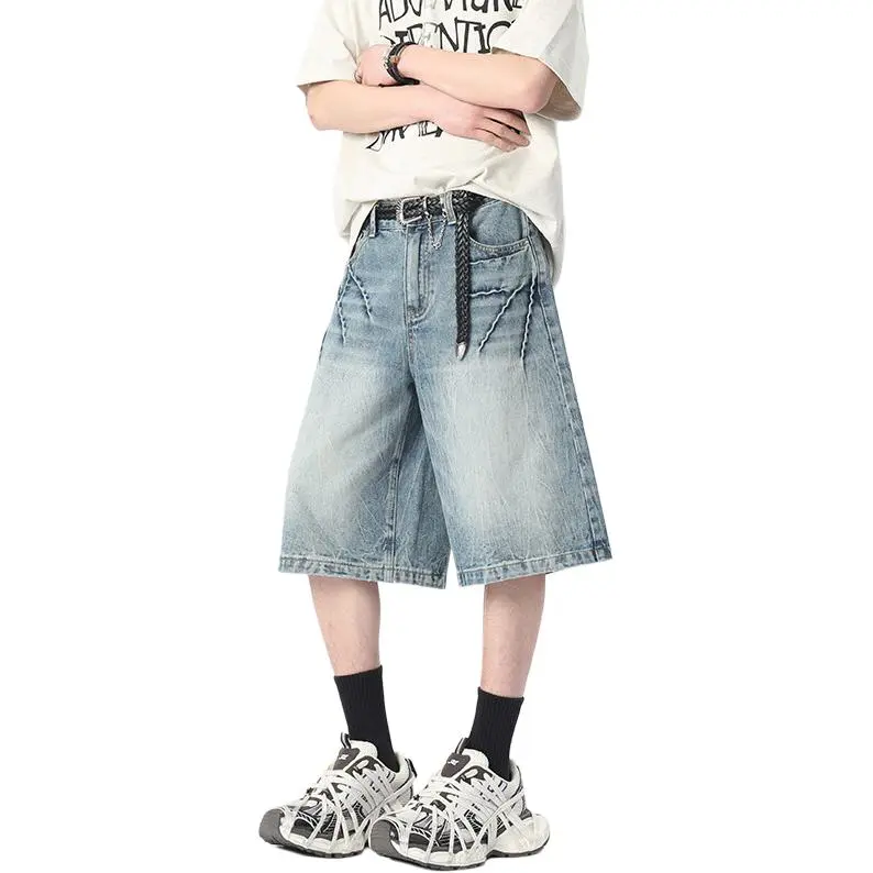 BEAR UNION Denim Shorts Men-4