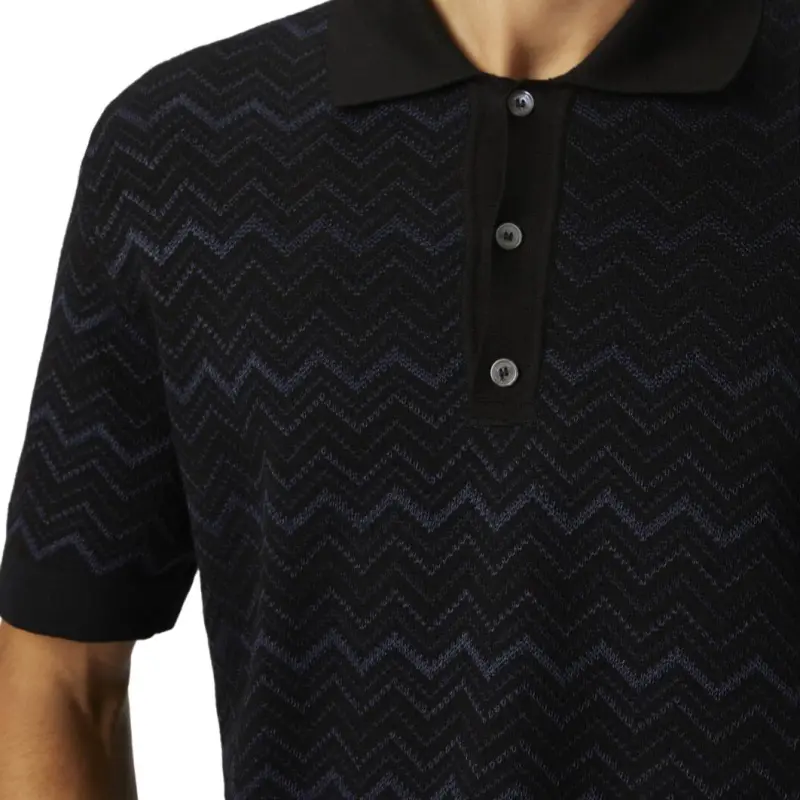 MISSONI Zigzag Polo Shirt-4
