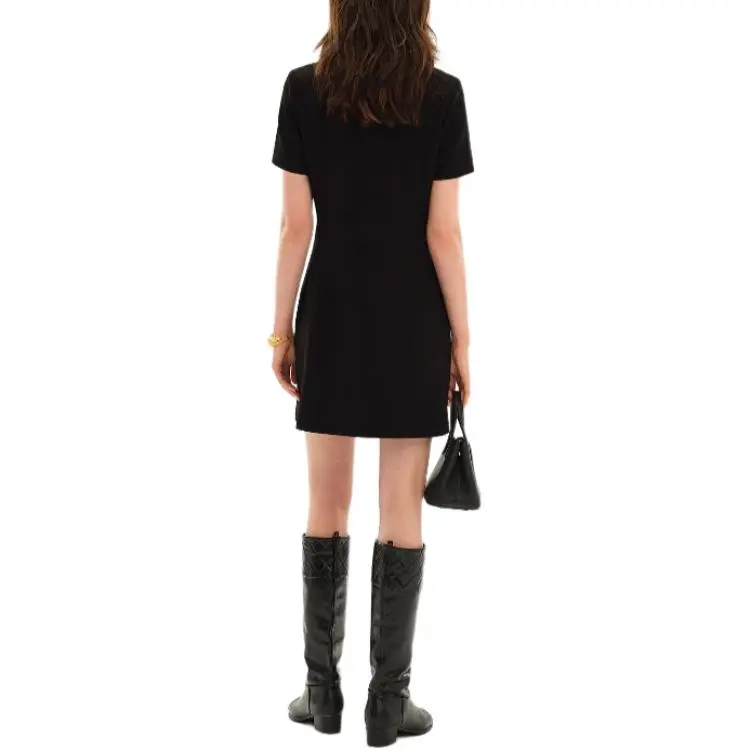 KARL LAGERFELD SS25 Short Sleeved Dresses Women's Black-3