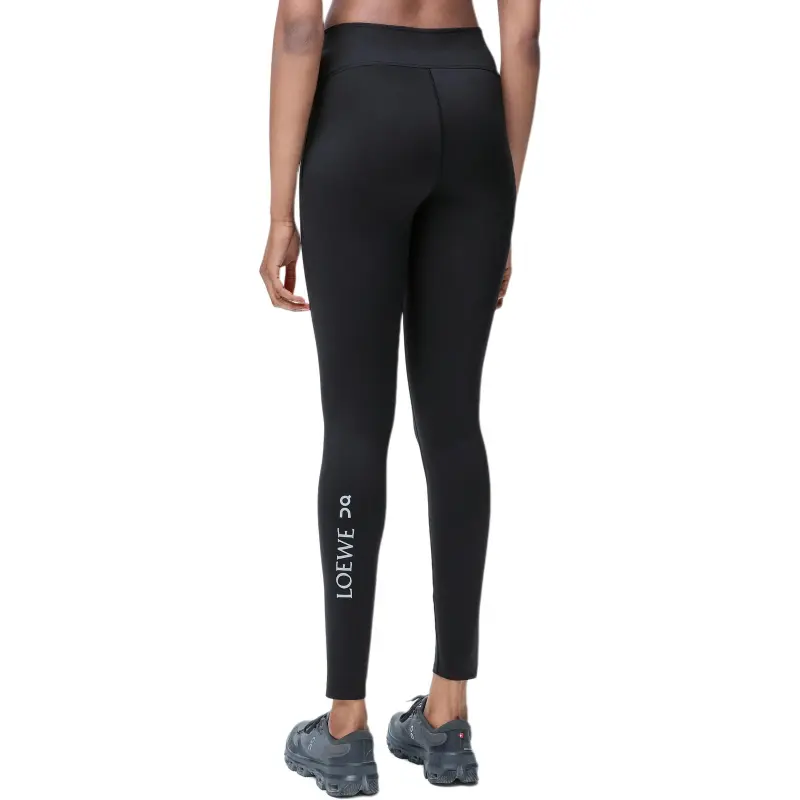 LOEWE x On SS25 Knitted Sweatpants Women's Black-3