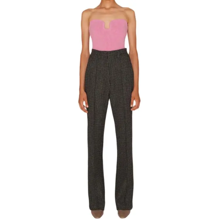 NANUSHKA Casual Pants Women's Gray/Black-1