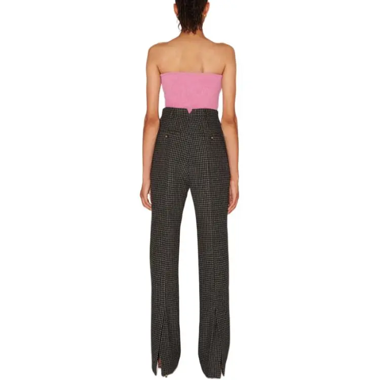 NANUSHKA Casual Pants Women's Gray/Black-2