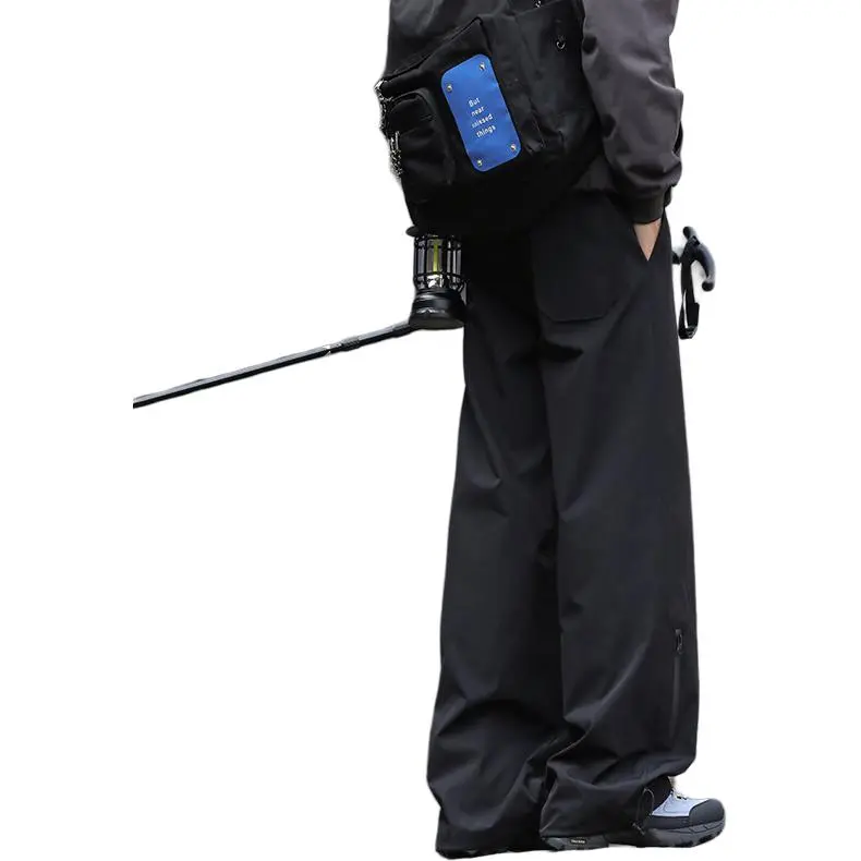 DARK HORSE Casual Pants Unisex Pure Black-1