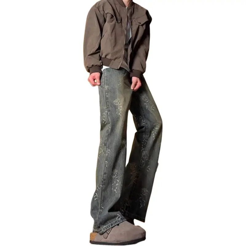 FA2LO Jeans Unisex Yellow Mud-3