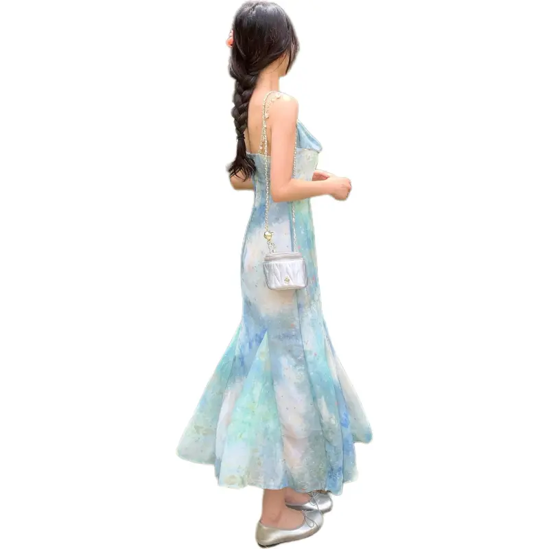 Mu Xiao Xin Slip Dresses Women's Image Color-1