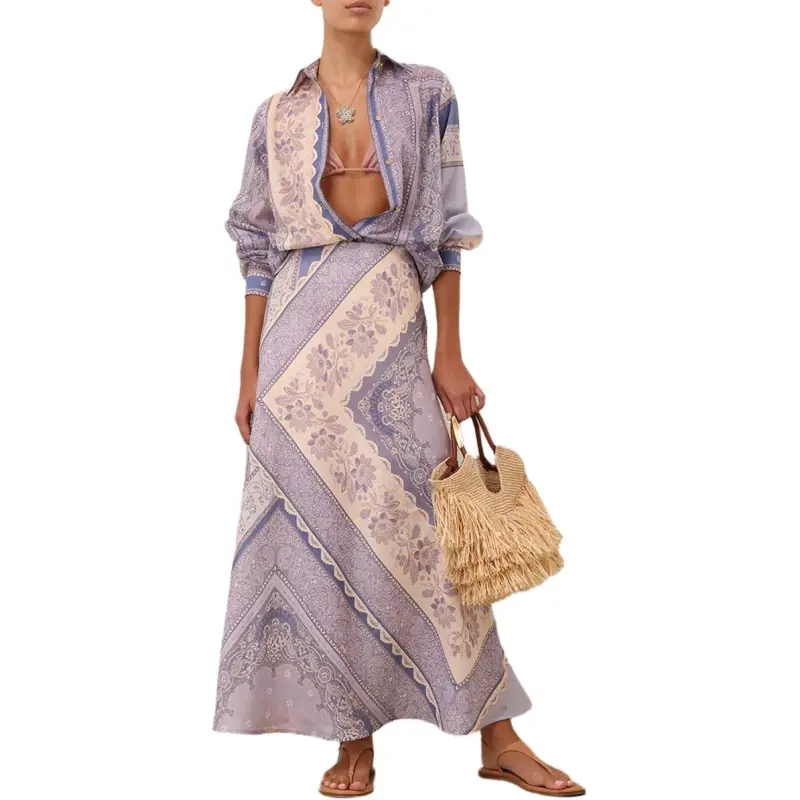 Zimmermann SS25 Shirt Women's Blue-2