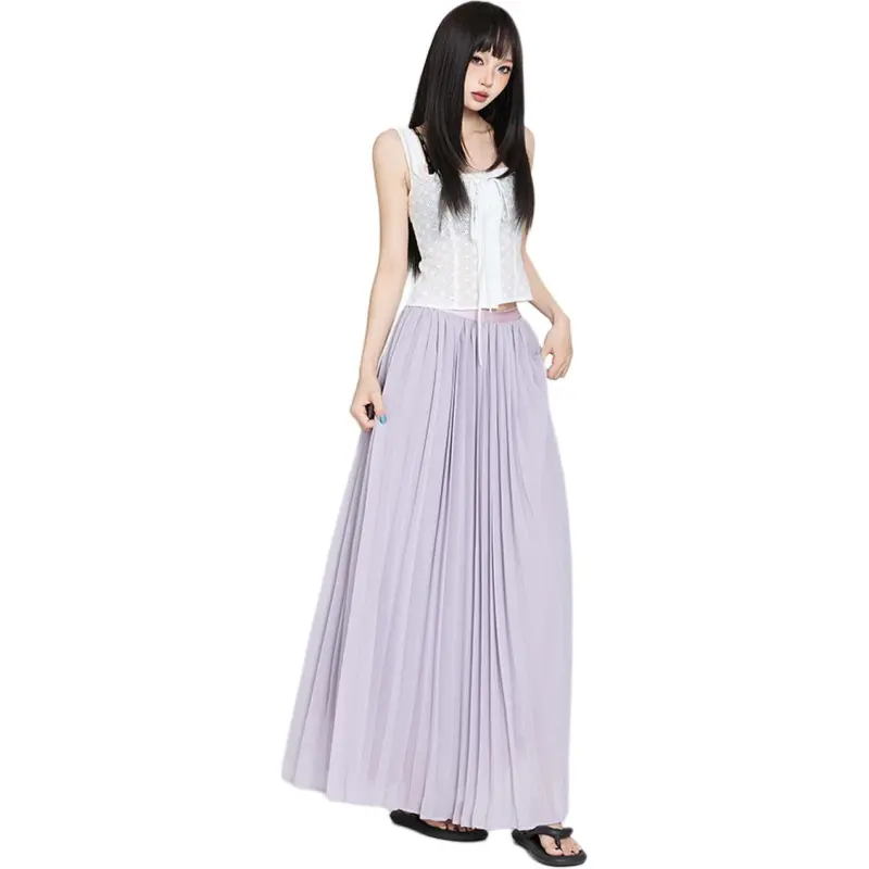 Kazakhstan Casual Long Skirt Women's-8