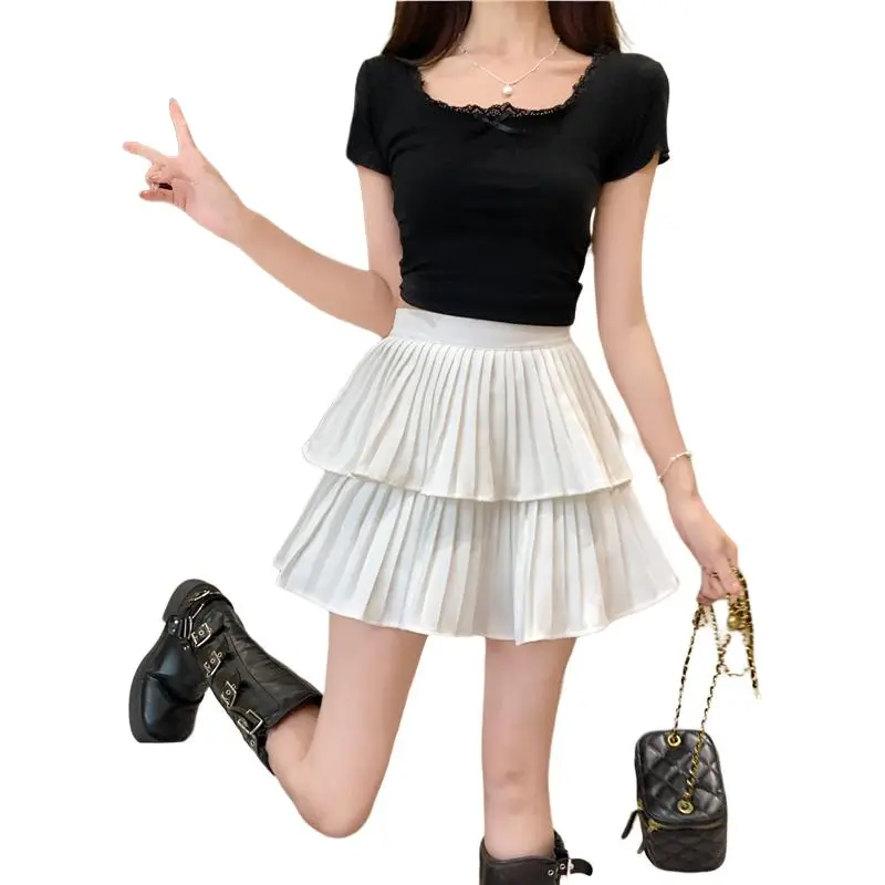 GOSO Casual Short Skirts Women's-17