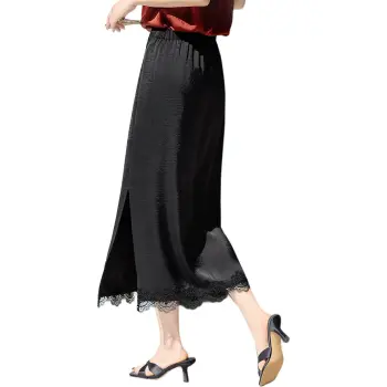 XWI Casual Long Skirt Women's Black