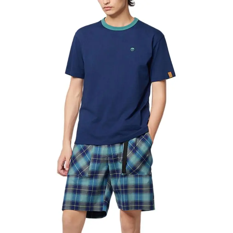 Timberland T Shirts Unisex Blue-3