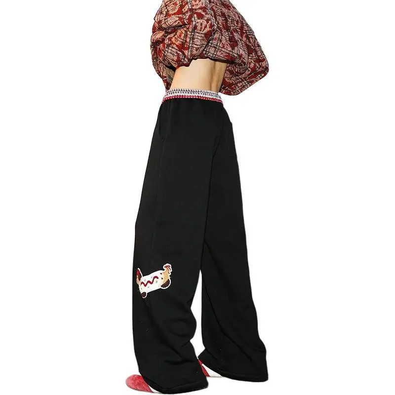 PAINT STAIN Casual Pants Unisex-6