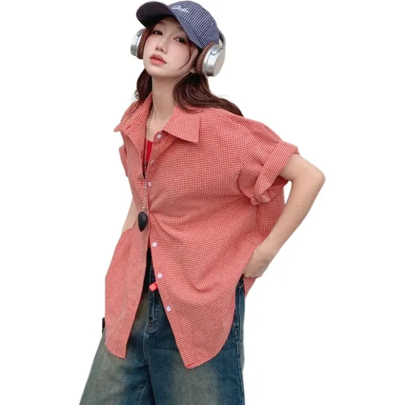 GOSO Shirts Women's Plaid-3