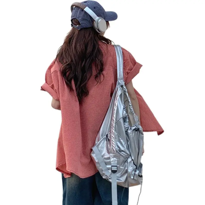 GOSO Shirts Women's Plaid-4