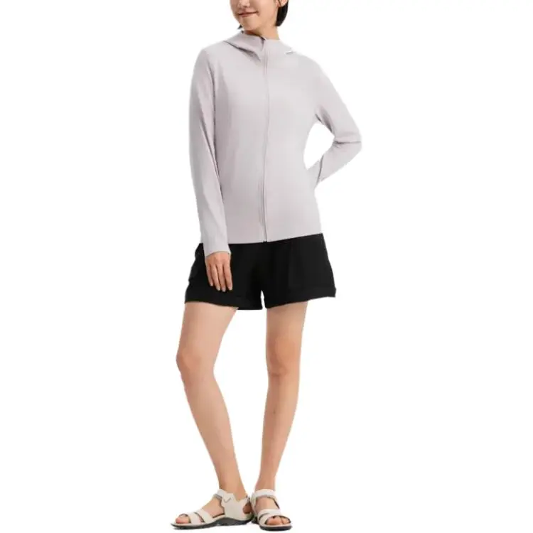 DECATHLON 500 Series Windproof And Breathable Jacket Women's Gray-4